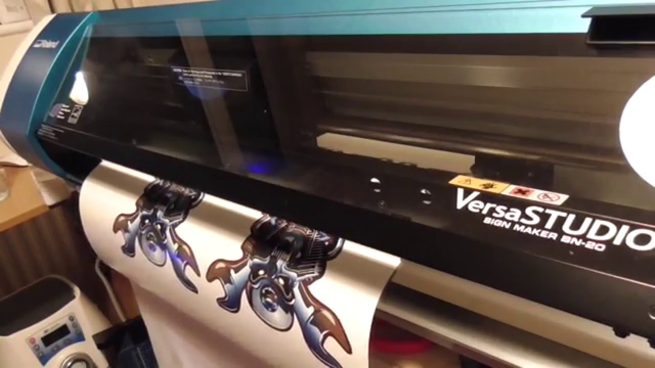 how to print t-shirt with roland bn-20