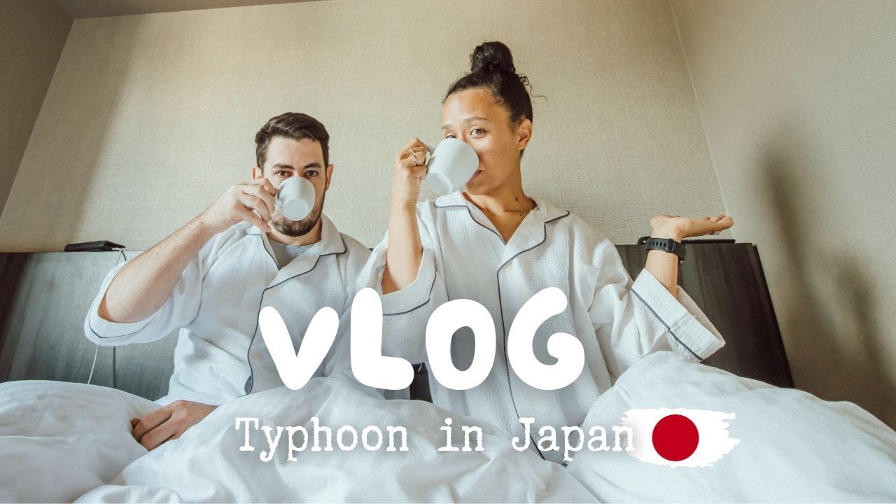 Typhoon in Japan | Day in the life 🇯🇵