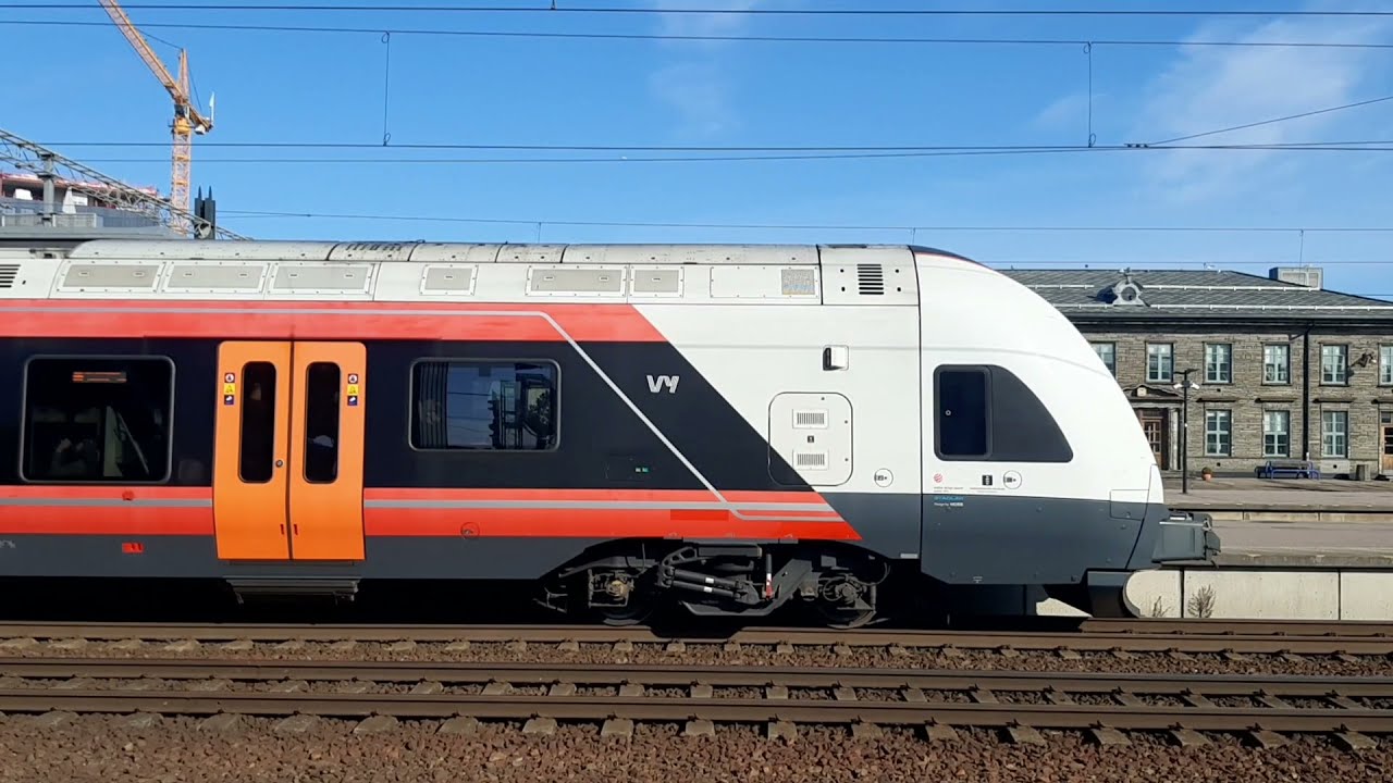 Norwegian trains at Lillestrøm