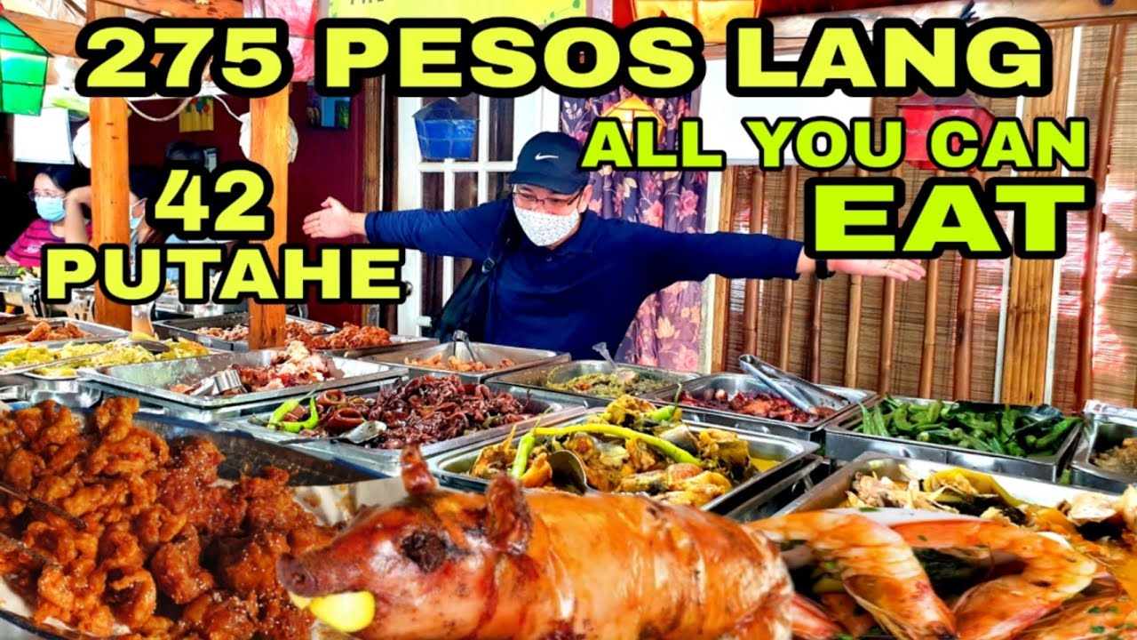 275 PESOS-EAT ALL YOU CAN-42 PUTAHE! FREE BOTTLED WATER PA! BARIOTIK KITCHEN.