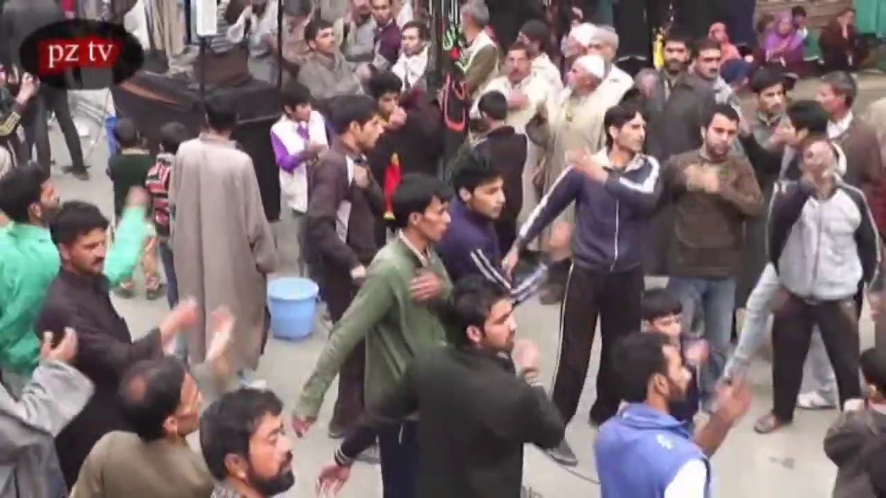 (2014)10th muhrram in Ichigam Daira Hussaini  Hajipora Aliabad Ichigam