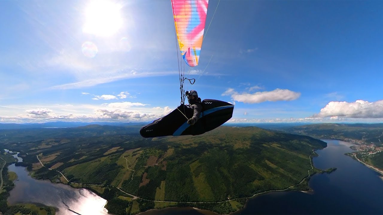 Paragliding Sweden Åre July 2023