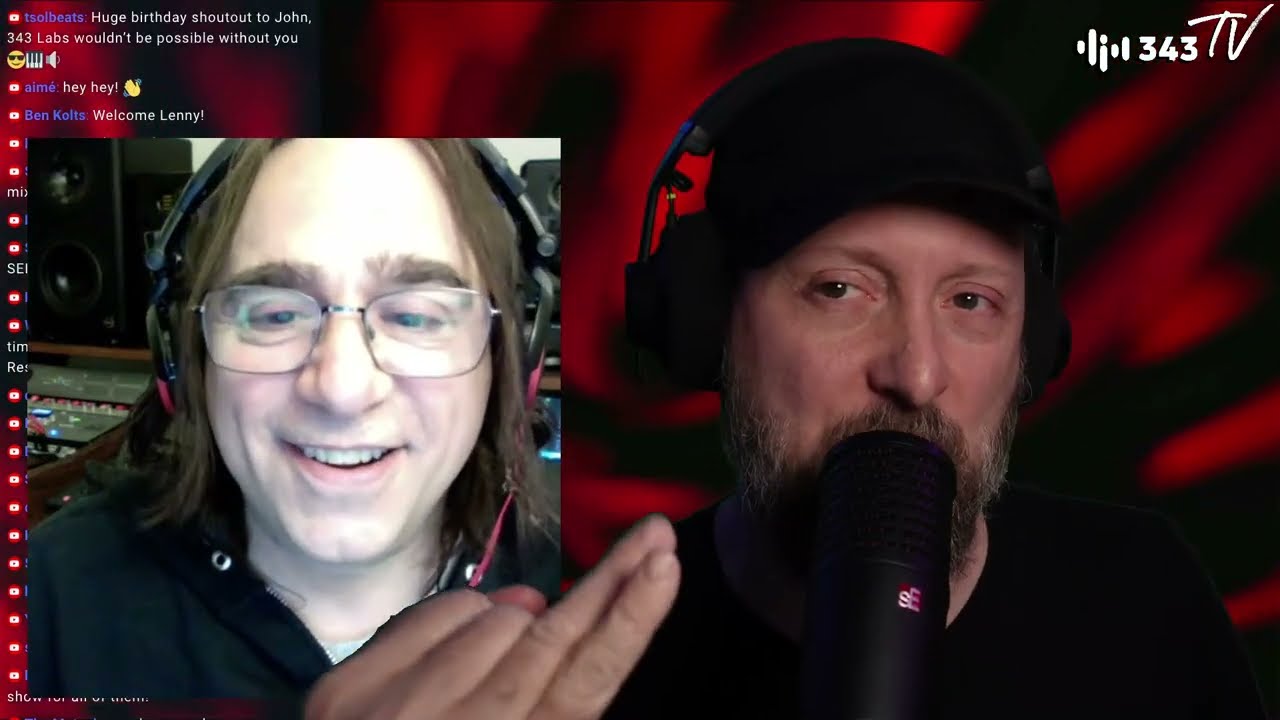 Hard Techno & Hardcore Feedback Session with John Selway & Lenny Dee (Industrial Strength) | 343 TV
