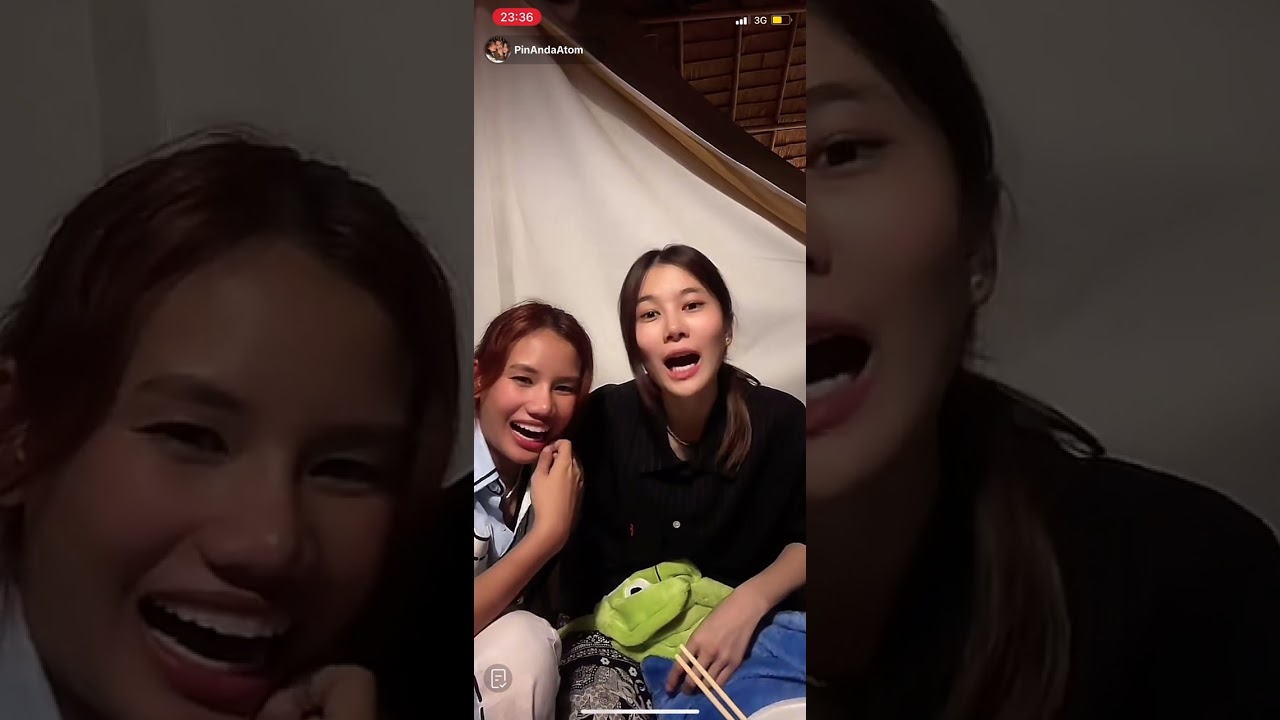 (ย้อนหลัง) 31/12/66 LIVE TikTok: PinAndaAtom ปิ่น อันดา อะตอม countdown