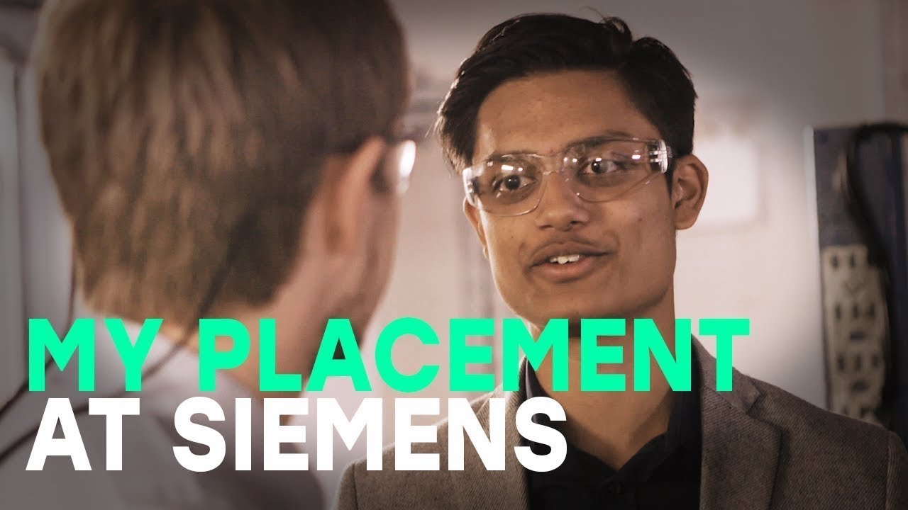 Intern of the year at Siemens: A student placement story