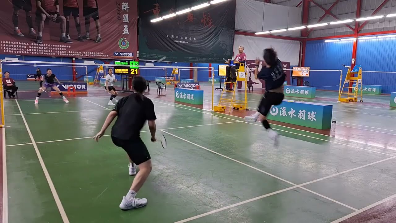 2026年滾水盃 公開女雙冠亞 法洛米羽球 孫彤瑄鄭秀琴 vs 法洛米羽球 戴暐玲吳玟欣