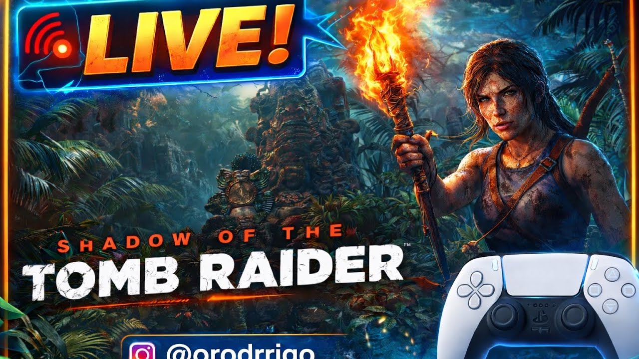 Live ONNN !! ⚡️Shadow of the Tomb Raider -  pt.01