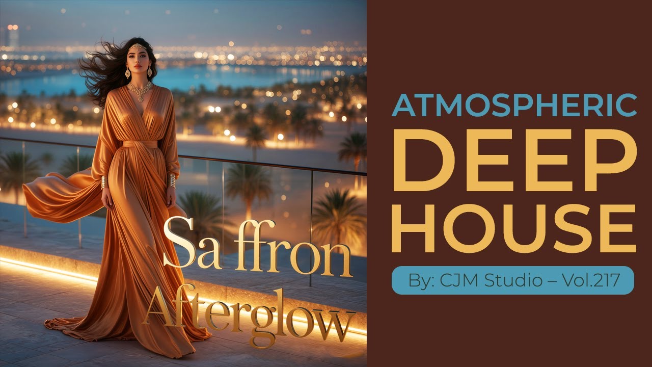 Saffron Afterglow — Exotic Deep Beats for Night, Focus & Style