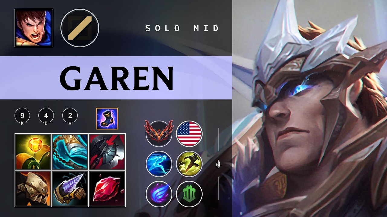 Garen Mid vs Neeko - NA Grandmaster Patch 26.06