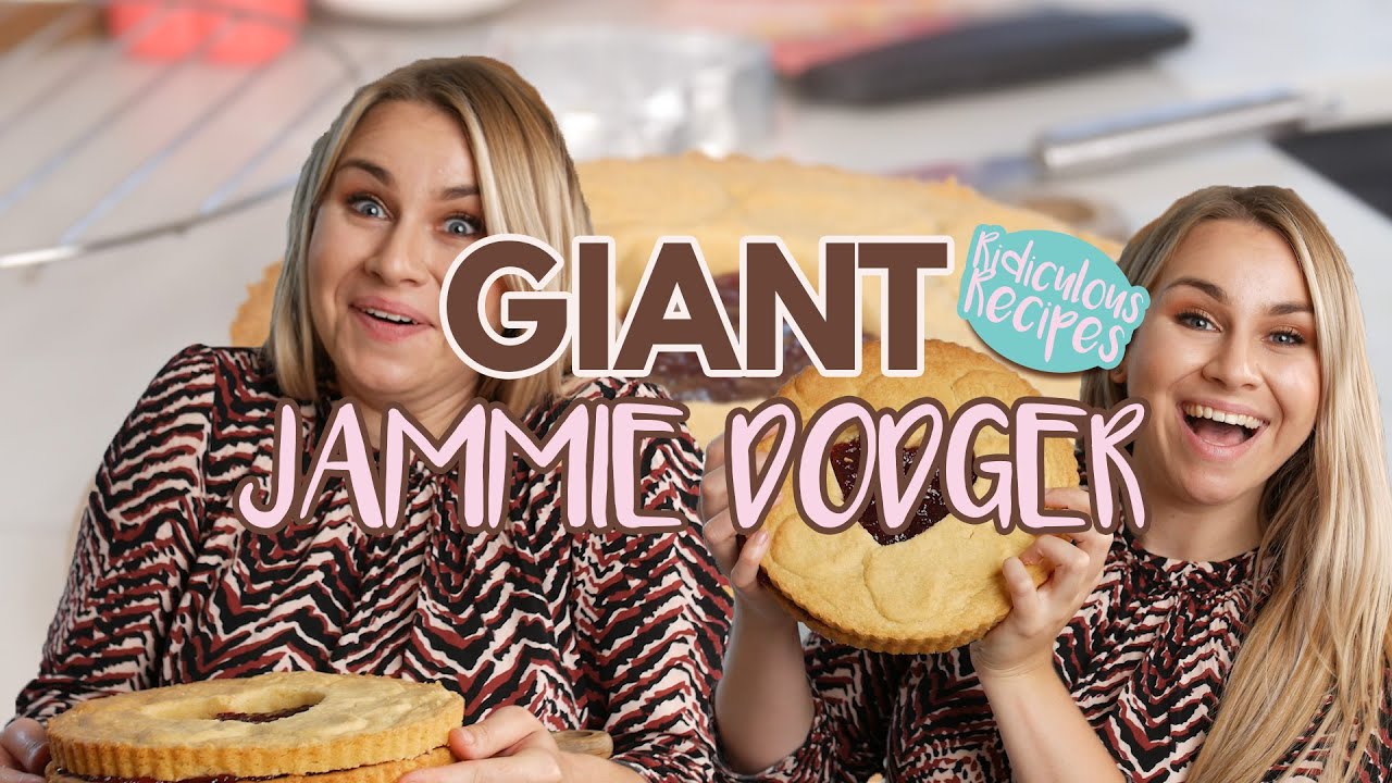 Would You Eat This GIANT Jammie Dodger | Ridiculous Recipes