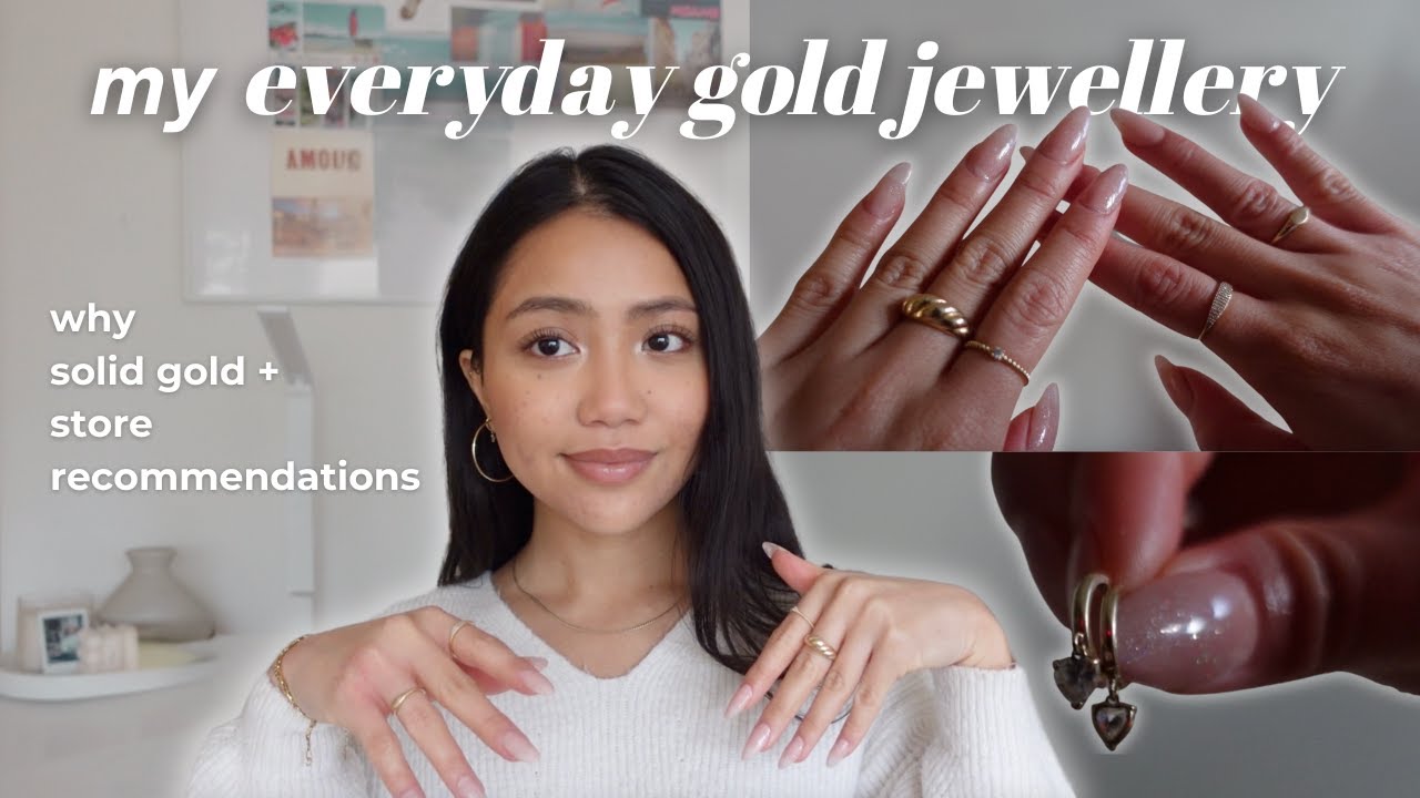 everyday gold jewellery  I why solid gold (14k + 9k) + UK Stores (SEOL+GOLD,  Mejuri, etc)