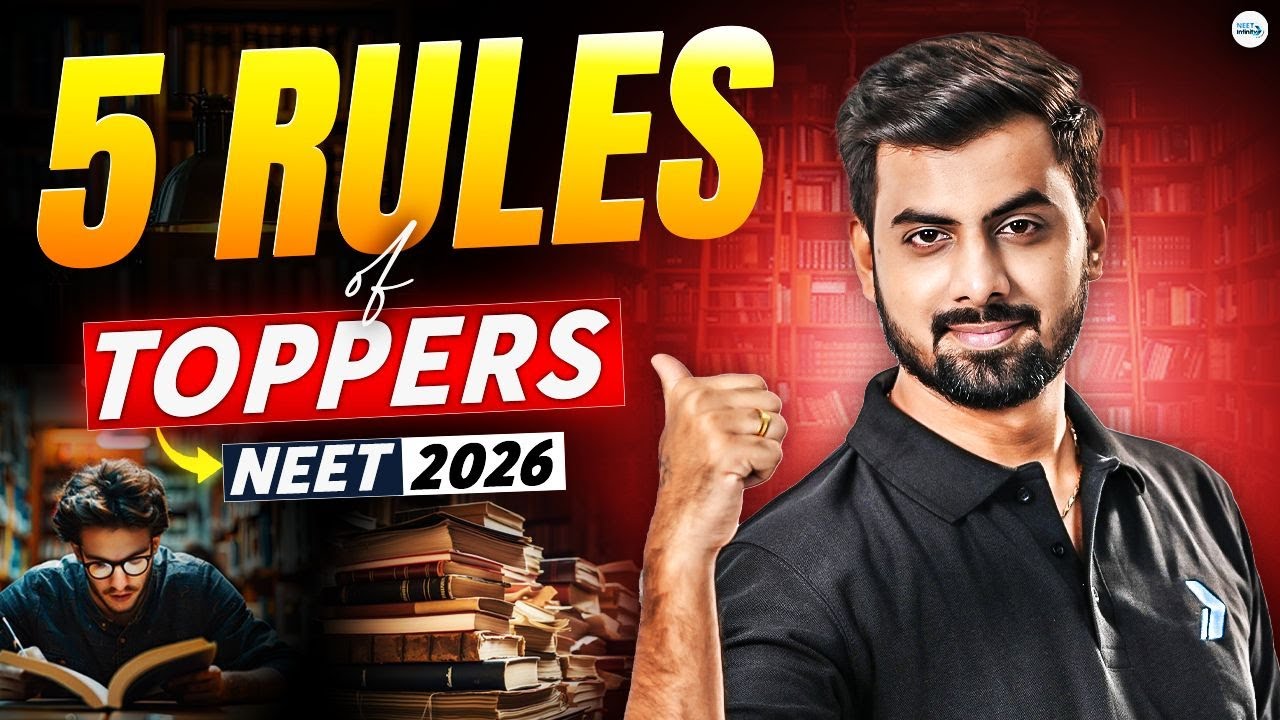 NEET 2026 Strategy: 5 Topper's Rules | Last 6 Month Strategy #neet2026 #neet #neetmotivation