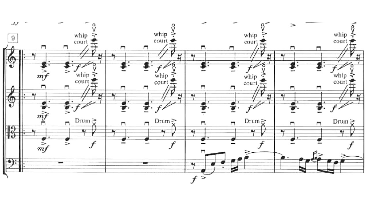 [Astor Piazzolla] Four for Tango (Score-Video) (PIAZZOLLA'S 100th BIRTHDAY TRIBUTE)