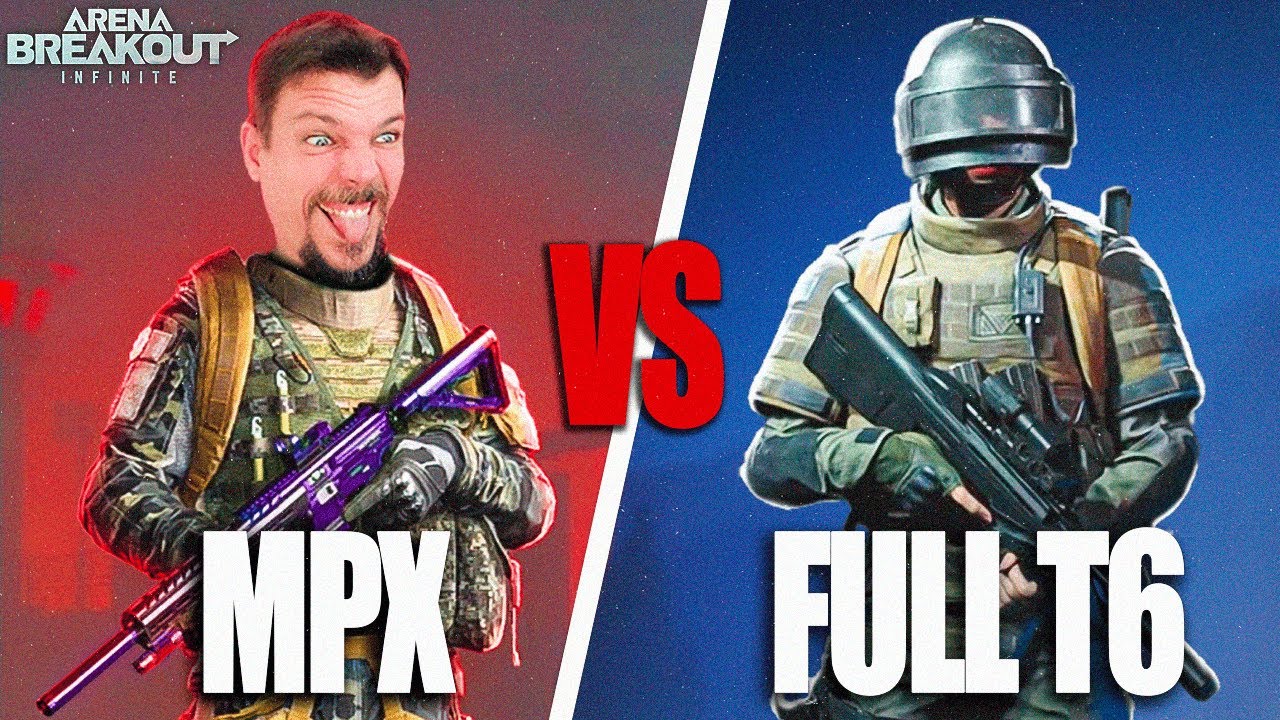 JOGANDO SOLO DE MPX E CONFRONTO INSANO contra FULL T6 | Arena Breakout: Infinite