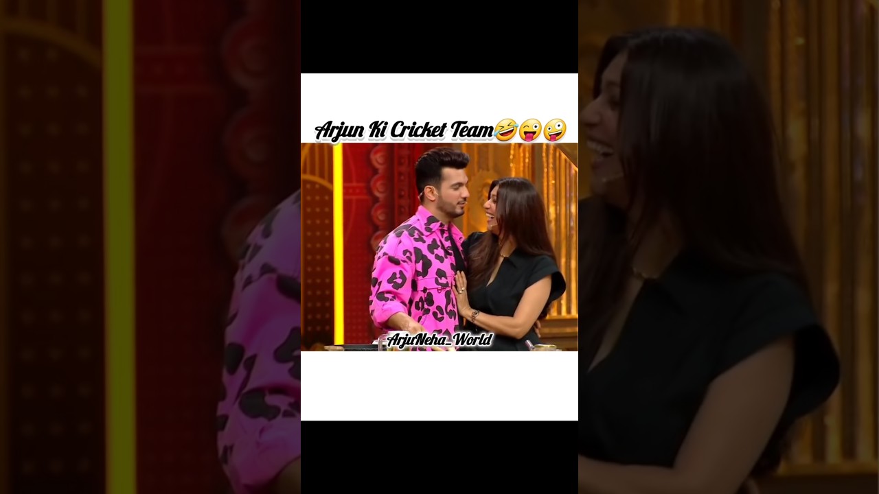 #arjunbijlani wants children Neha is afraid of them 🤣 wait for end#nehaswamibijlani #laughterchefs