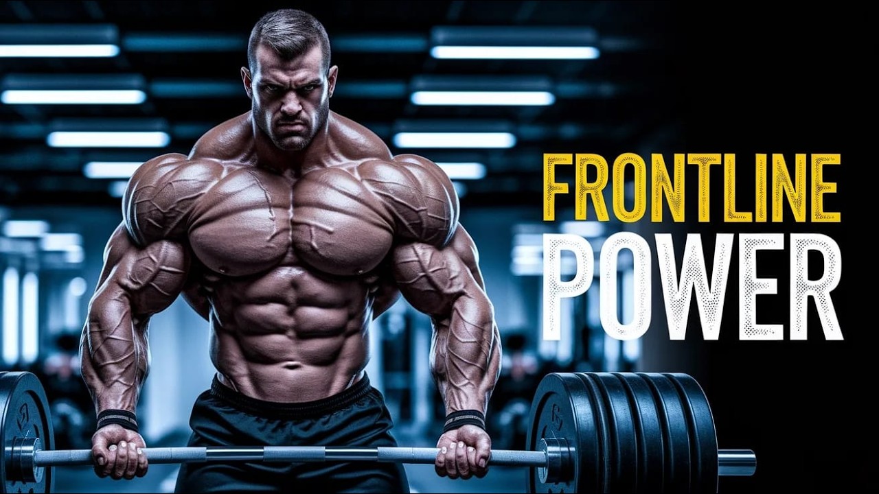 Frontline Power ⚔️ | Hardcore Gym Motivation | Epic Workout Music | Beast Mode Training
