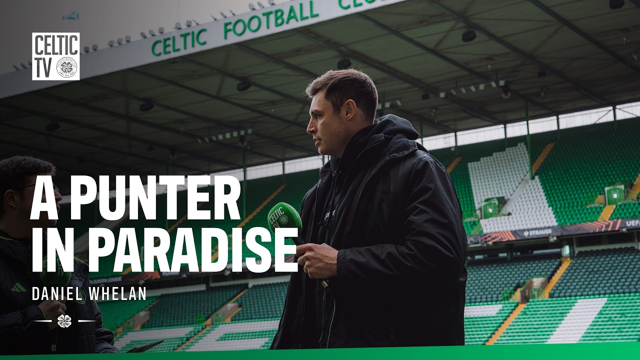 🏈  Green Bay Packers punter Daniel Whelan visits Celtic Park (19/02/26)