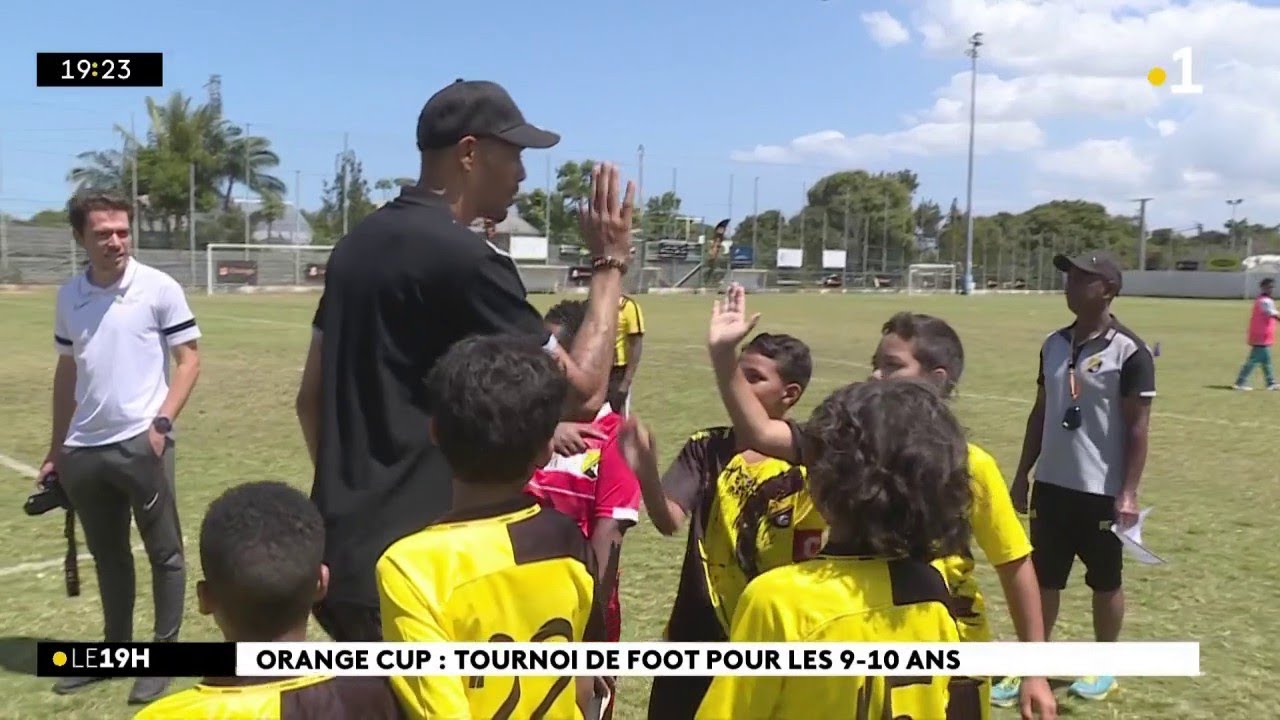 Guillaume Hoarau parrain de l'Orange Cup