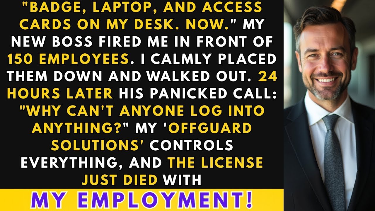I Let My Boss Fire Me — Then I Pulled The Master License | Office Revenge