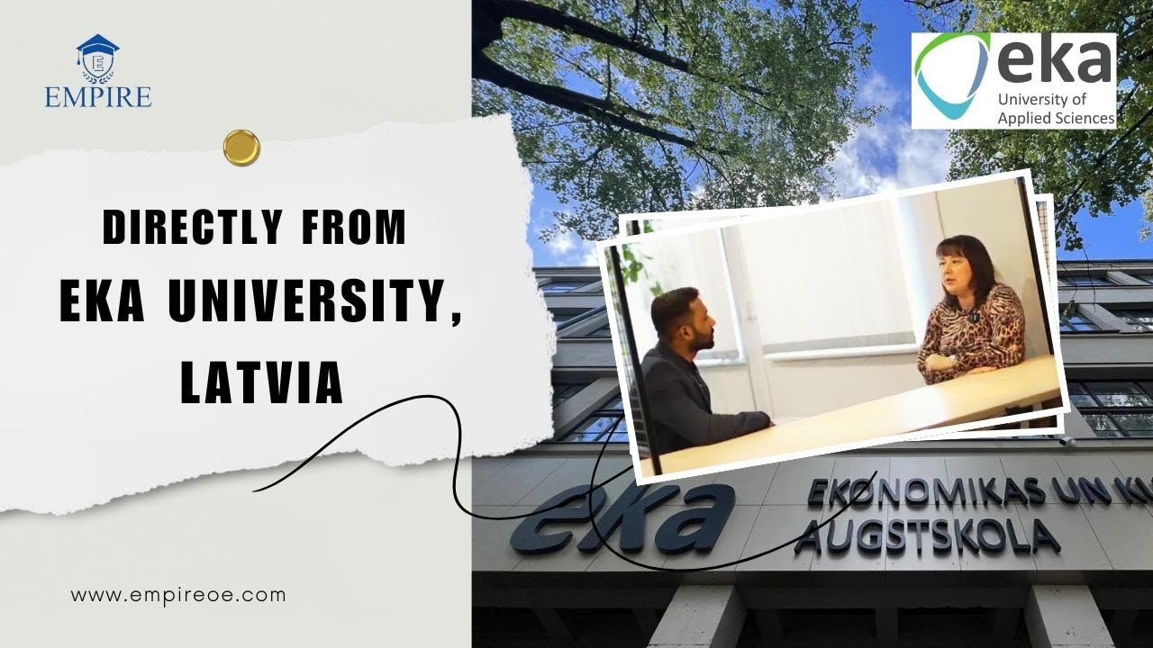 Study in Latvia |All About Eka University | Abroad Education | #ekauniversity #eka #latvia