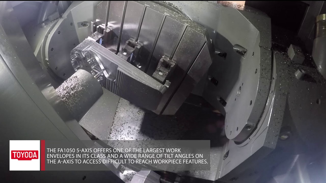 IMTS 2016 JTEKT FA1050S 5-AXIS Horizontal Machining Center