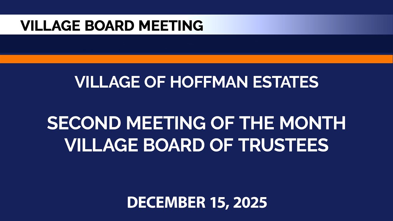 Village Board / Committee Meeting - December 15, 2025