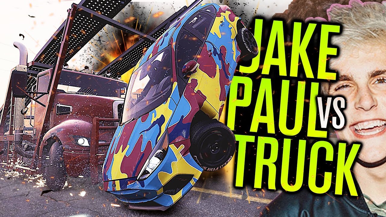 JAKE PAUL VS SEMI TRUCK?!?! | Need for Speed Payback MODS