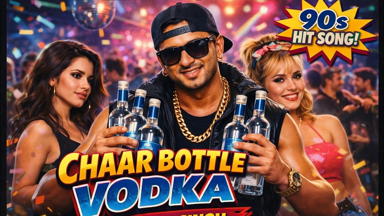 90s Style Chaar Bottle Vodka 🕺🍾 | Honey Singh | Full Party Mood 🔥