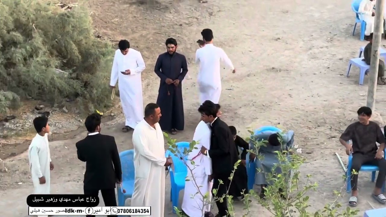 تعال شوف الكرم عد المحيات زواج عباس مهدي و زهير شبيل الدير عشيرت المحيات       الف مبروك