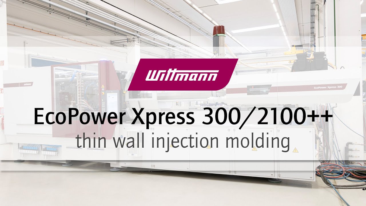 High-Speed Thin Wall Injection Molding with EcoPower Xpress 300/2100++ | WITTMANN Group