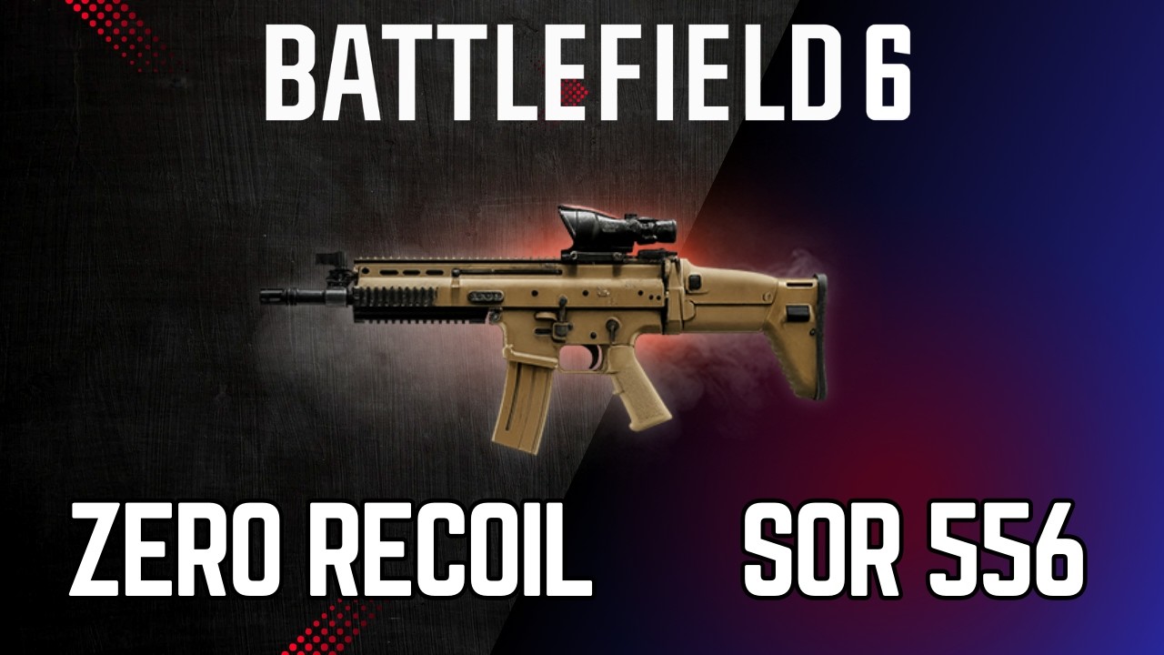 A SOR-556 FICOU SEM RECOIL (BATTLEFIELD 6)