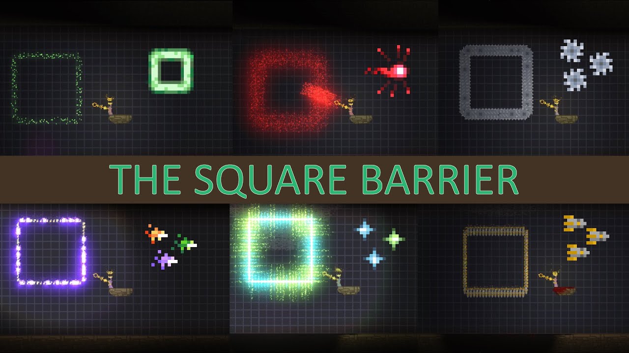 The Wonderful uses of the Square Barrier | Noita is art