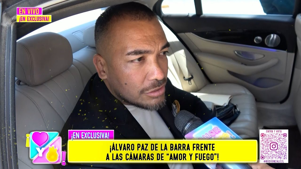 Amor y Fuego - FEB 02 - 2/4-¡ÁLVARO PAZ DE LA BARRA FRENTE A LAS CÁMARAS DE “AMOR Y FUEGO”! | Willax