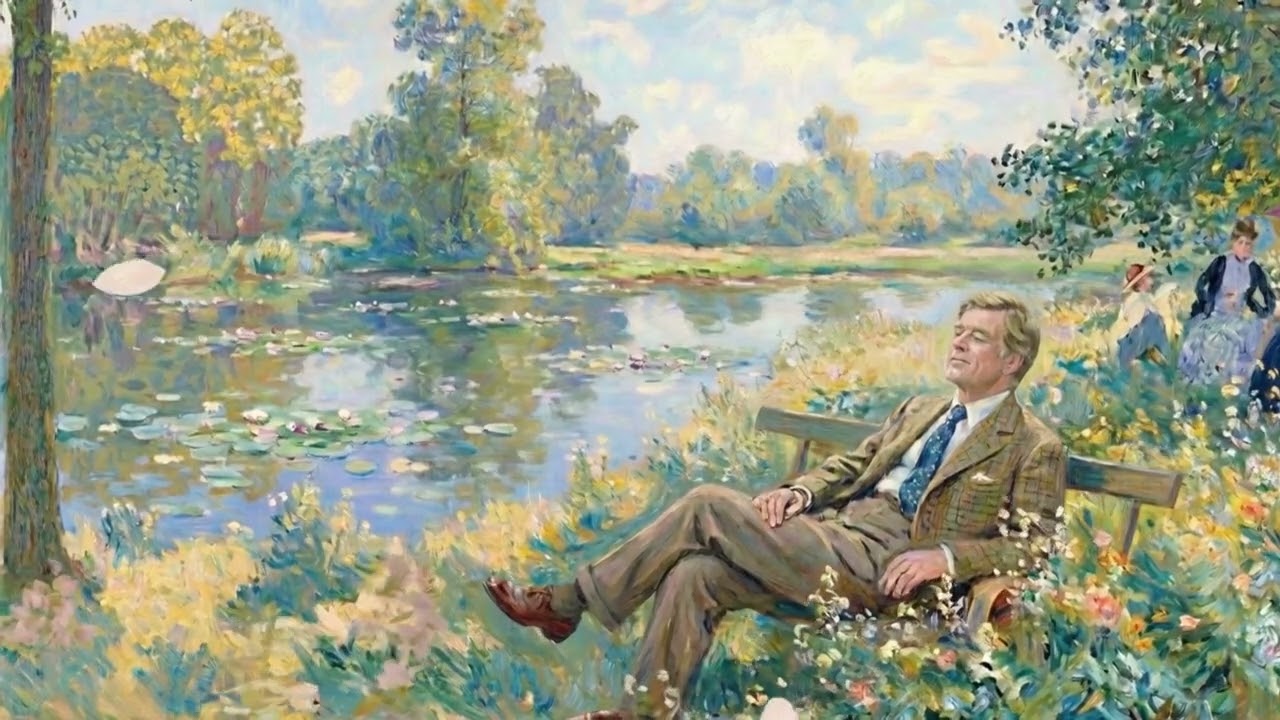 A Quiet Afternoon by the Pond ☀️ | Vintage Jazz for Leisure & Gentle Focus