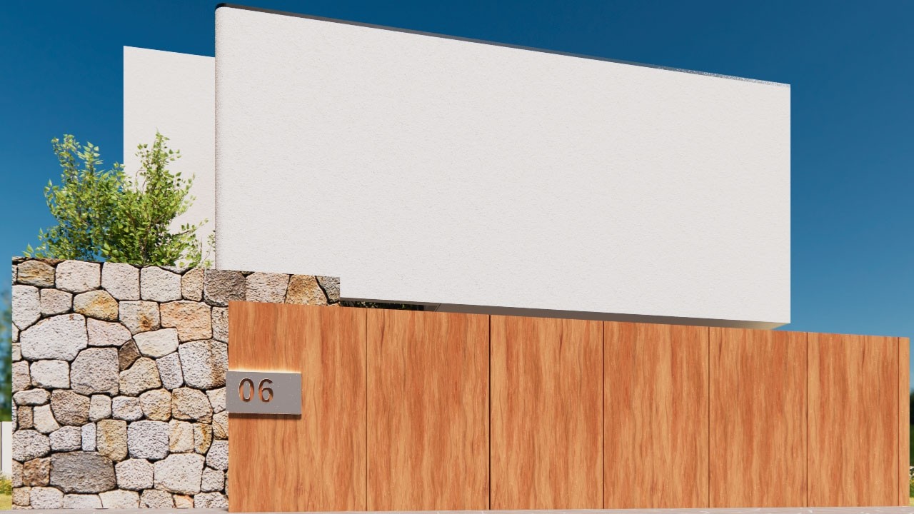 Casa Introspectiva de 10x20m que Abraza el Paisaje Interior / Casa HERV