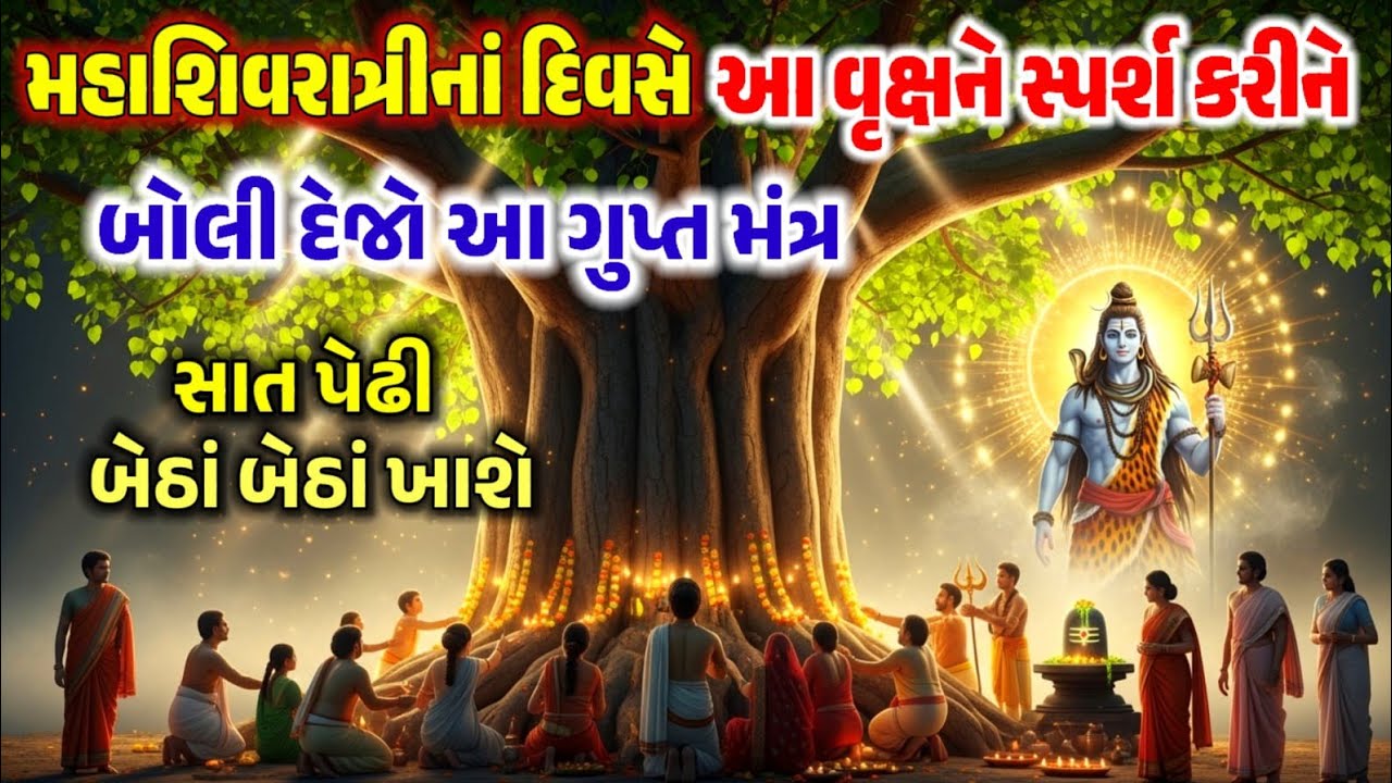 15 ફેબ્રુઆરી મહાશિવરાત્રિ: ચૂપચાપ આ વૃક્ષને સ્પર્શ કરી લો, સાત પેઢી સુધી ધન ખૂટશે નહીં! Shivratri 