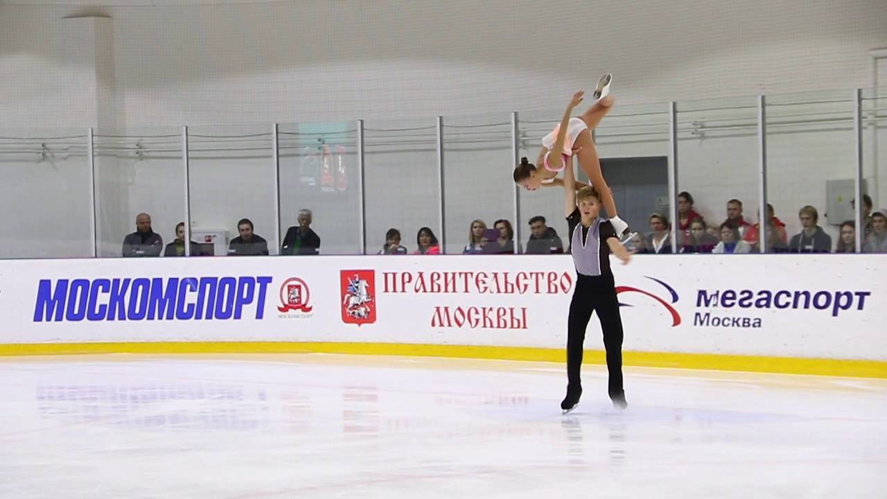 Альбина СОКУР / Роман ПЛЕШКОВ, Произвольная пр-ма, Открытое первенство Москвы 2016