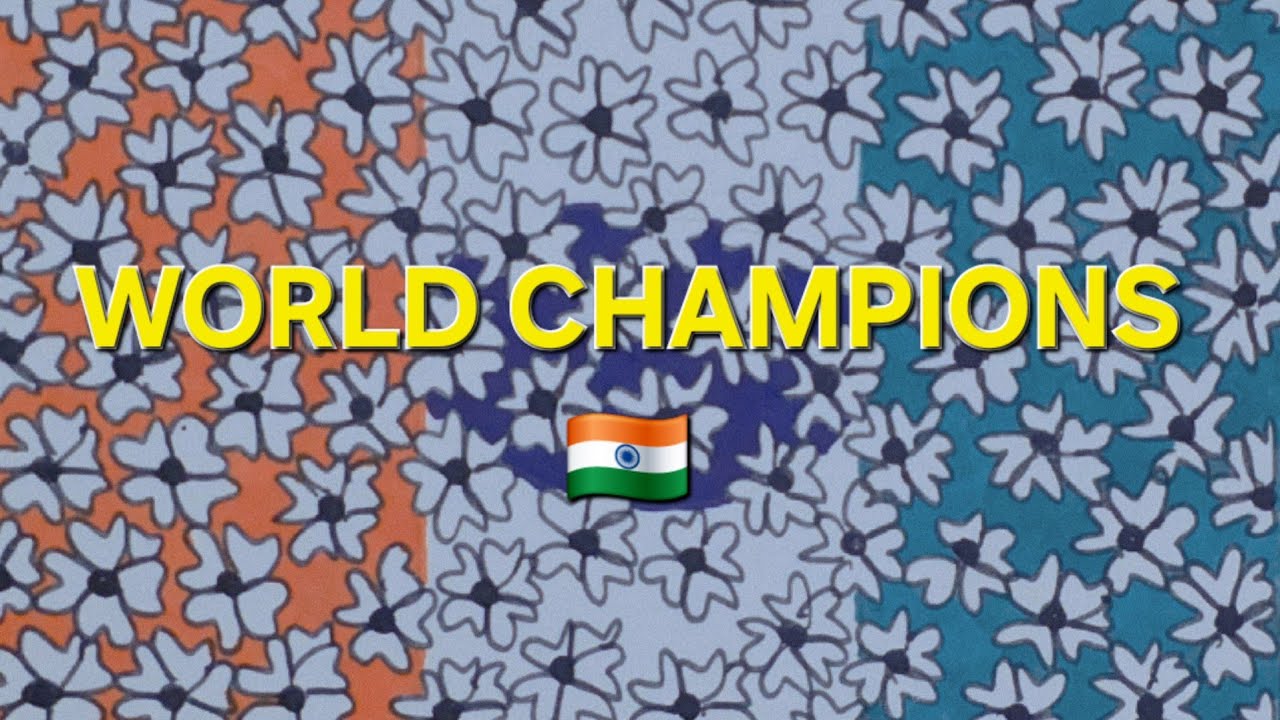 How to Draw Indian Flag Zentangle Art | Celebrating India's T20 World Cup Win 2026 🇮🇳🏆