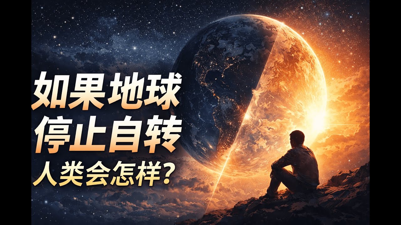 宇宙冷知识02｜如果地球停止自转，人类会怎样？
