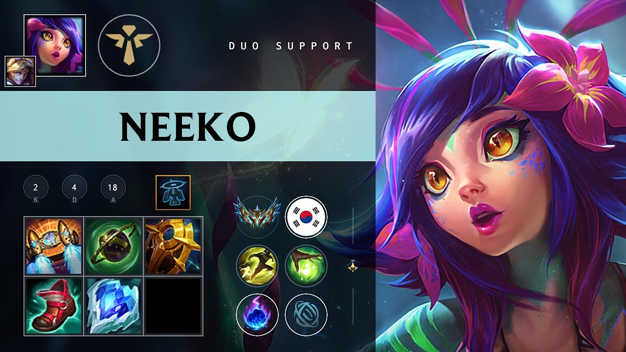 Neeko Support vs Janna - KR Challenger Patch 26.08
