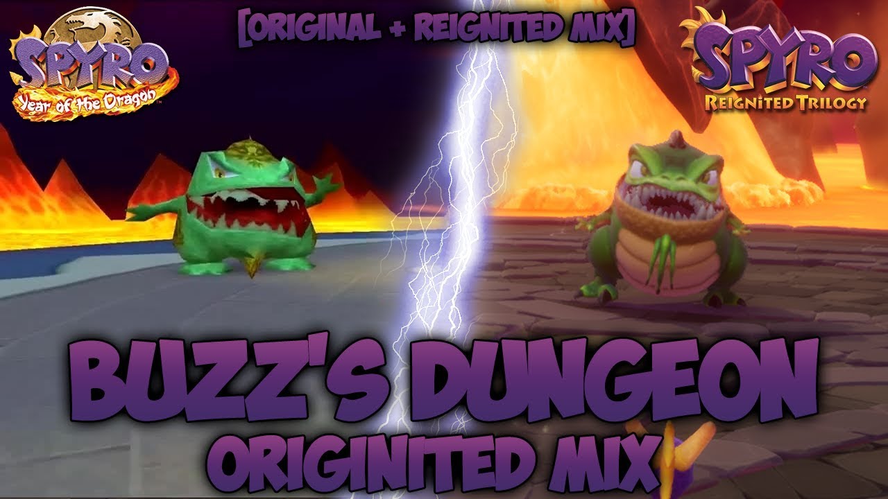 Buzz's Dungeon Theme [Originited Mix - Original + Reignited] - Spyro 3 / Reignited Trilogy