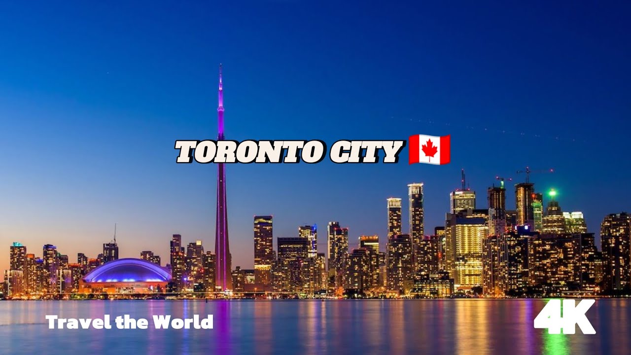Toronto City in 4K – Skyline & Waterfront from Above