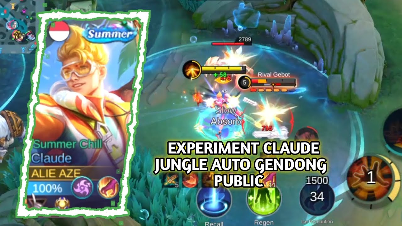 TUTORIAL  CLAUDE JUNGLER AUTO BANTAI  BANTAI SAMPI DI BILANG NGETROL