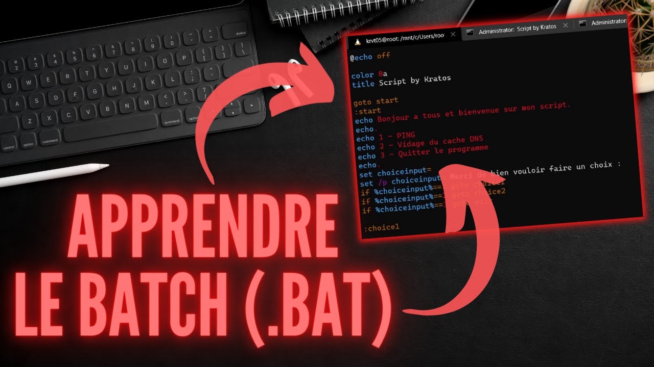 APPRENDRE LE BATCH