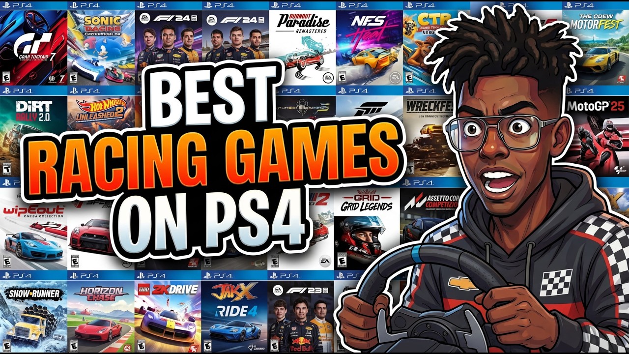 Top 50 Best Racing Games on PS4 You Need to Play