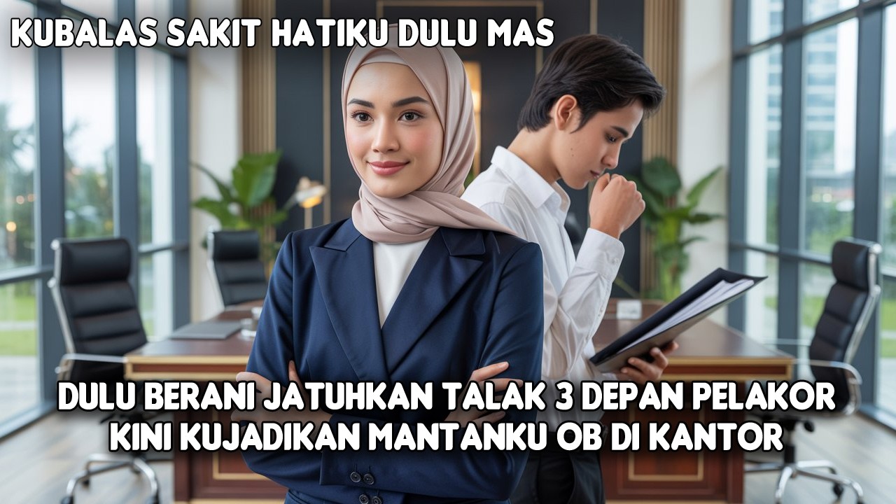 DULU TALAK 3 DIDEPAN GUNDIKNYA SEKARANG KUBALAS MANTAN SUAMI JADIKAN DIA OB @RADIOCERITATRENDING