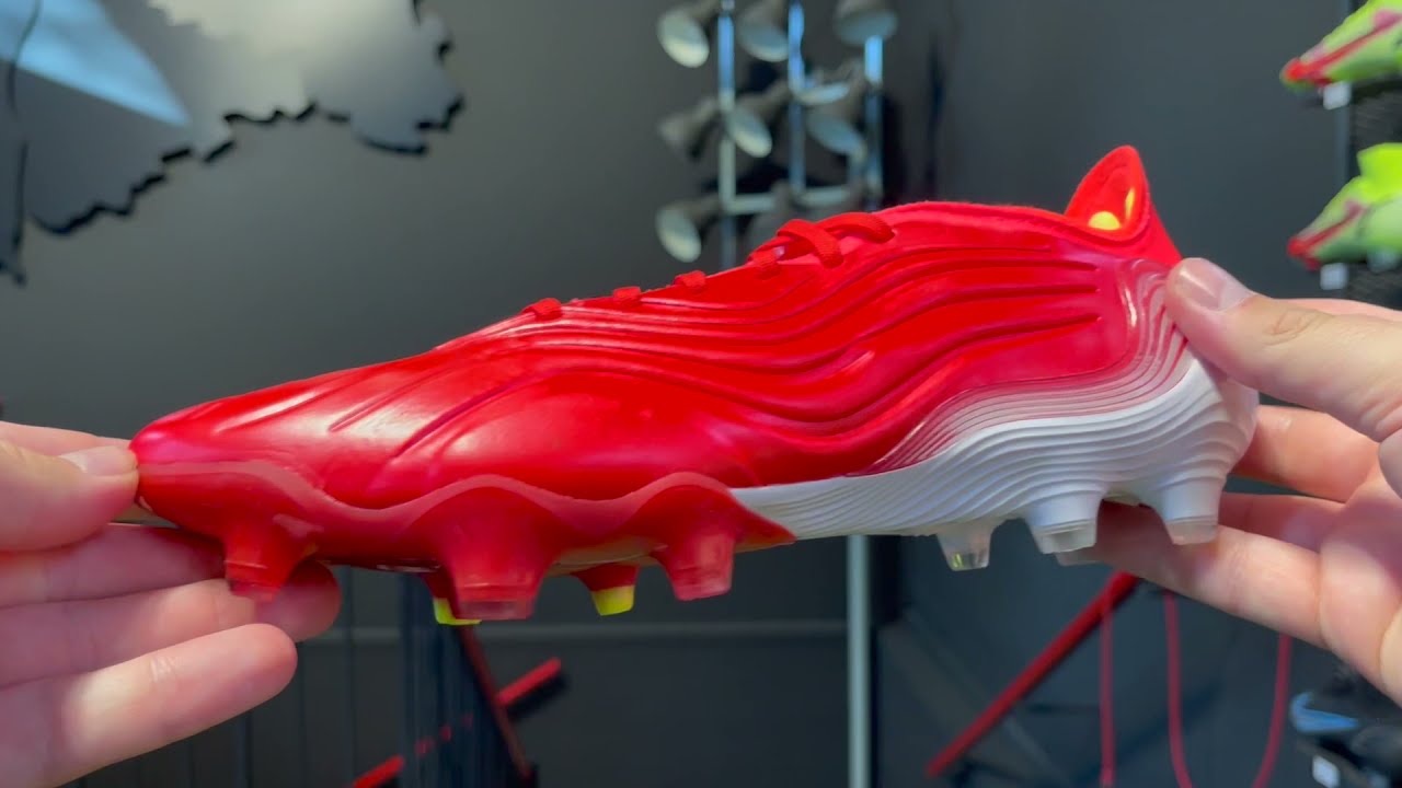 adidas Copa Sense + FG Meteorite - Red/Footwear White/Solar Red - in store