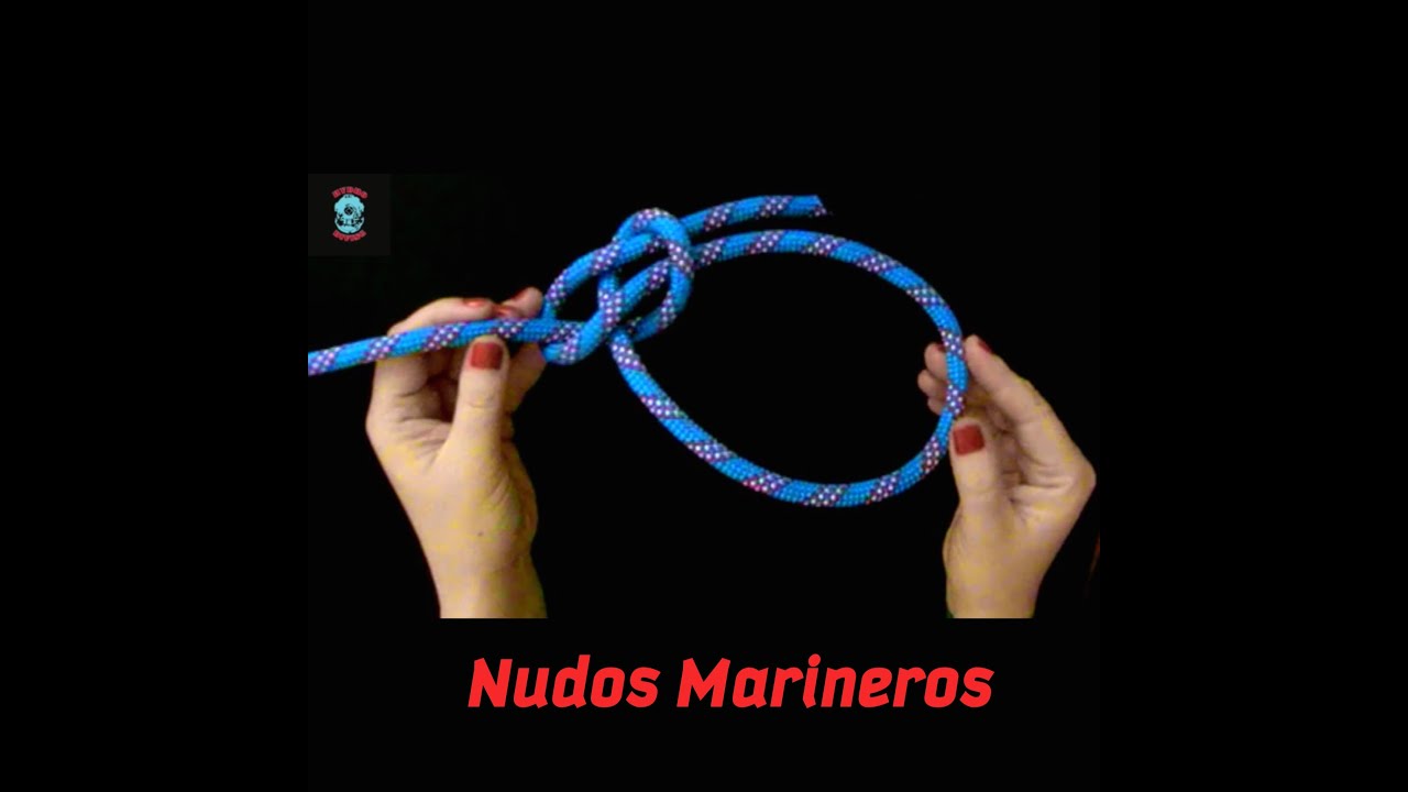 Nudos Marineros-As de guía y Nudo llano