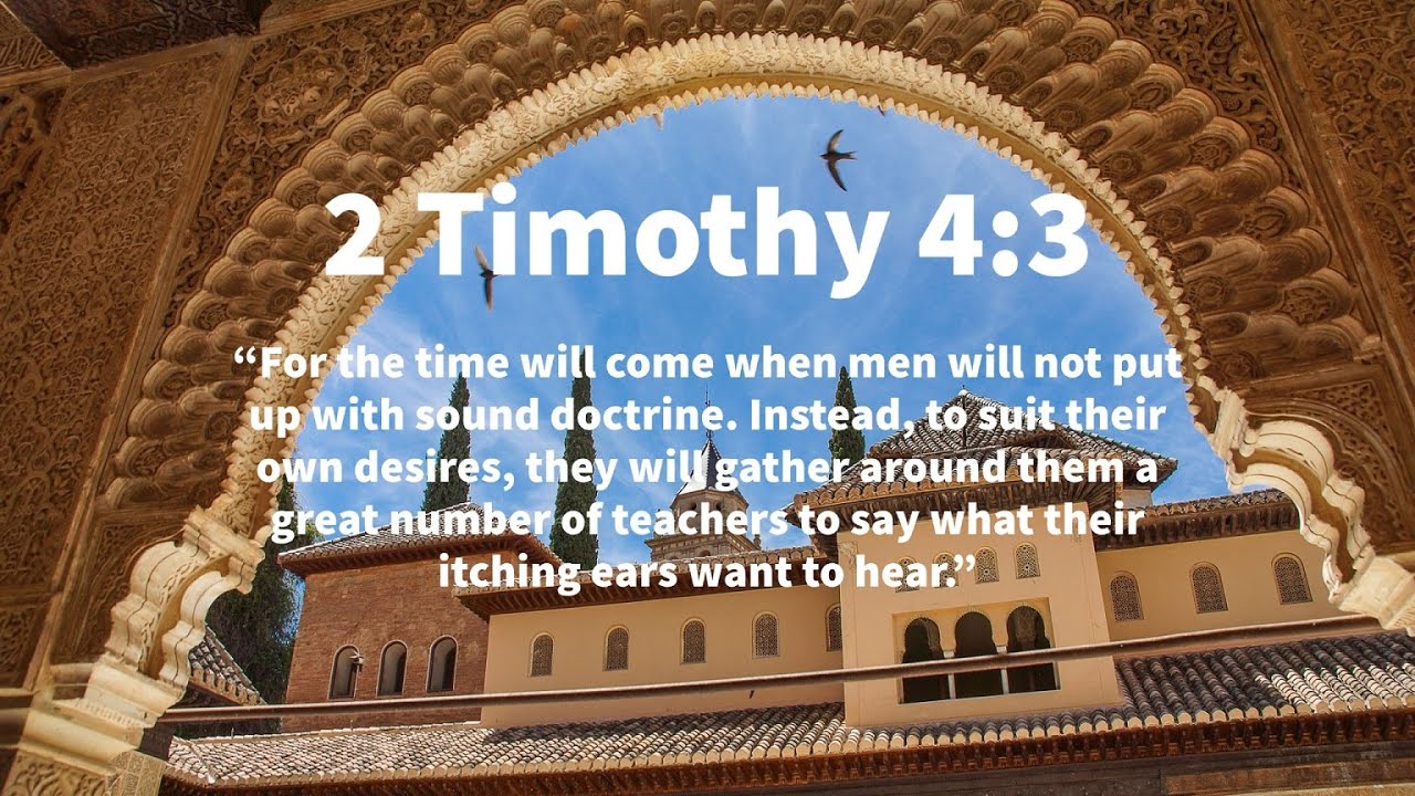 Men Bible Study - 2 Timothy 4:3