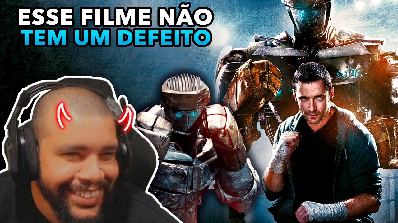 GIGANTES DE AÇO É O MELHOR FILME DE LUTA DE ROBOS? - LUANGAMEPLAY TWITCH CLIPES